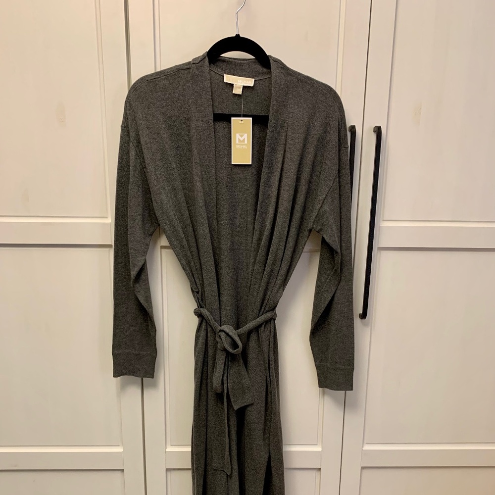 MICHAEL Michael Kors Womens Kimono Cardigan Sweater Size M